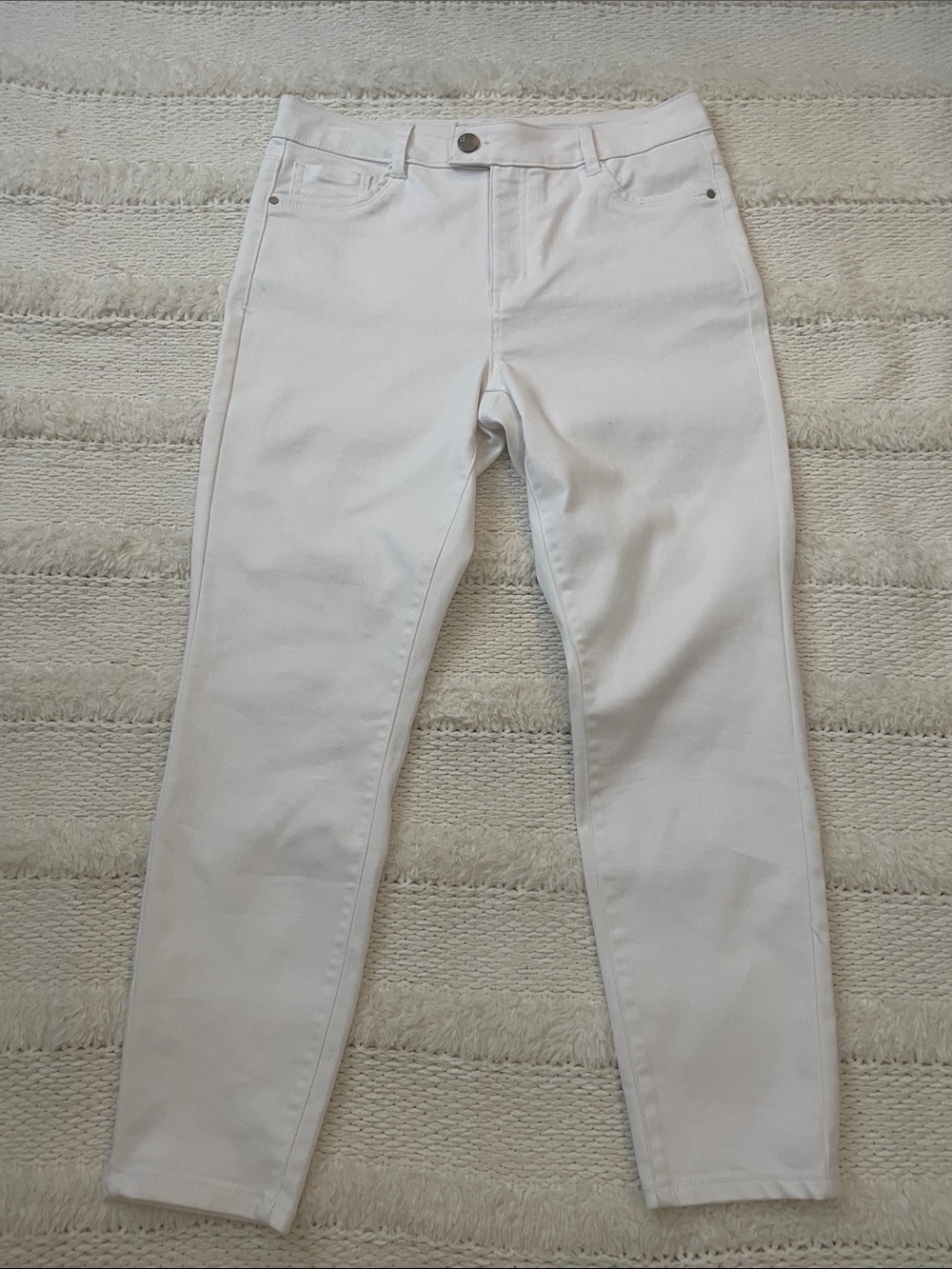 d. jeans High wasted Rise straight leg Jeans White Jeans women’s size 10